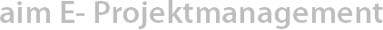 aim E- Projektmanagement Logo